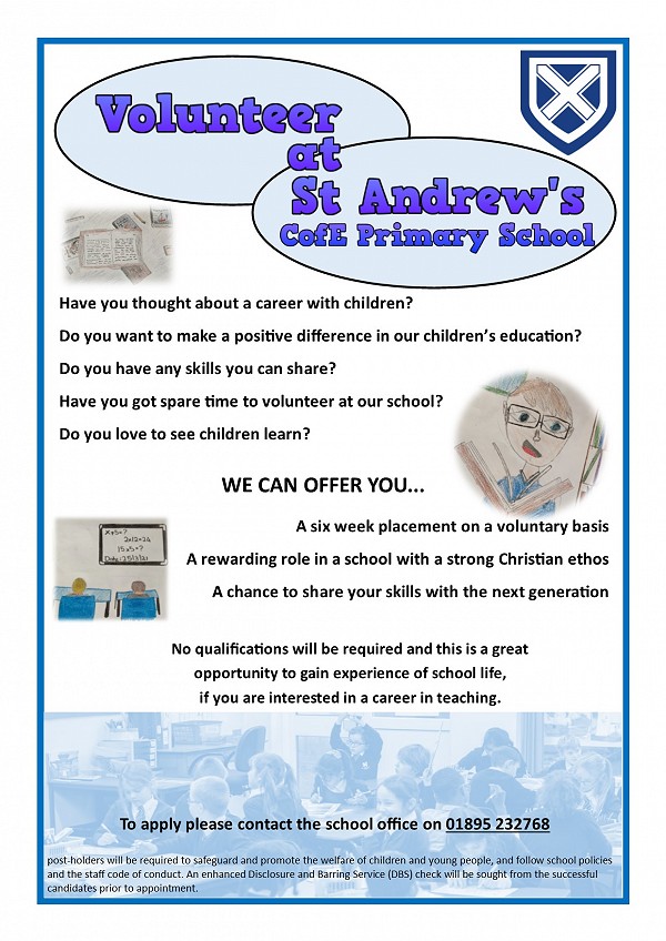 Volunteer leaflet